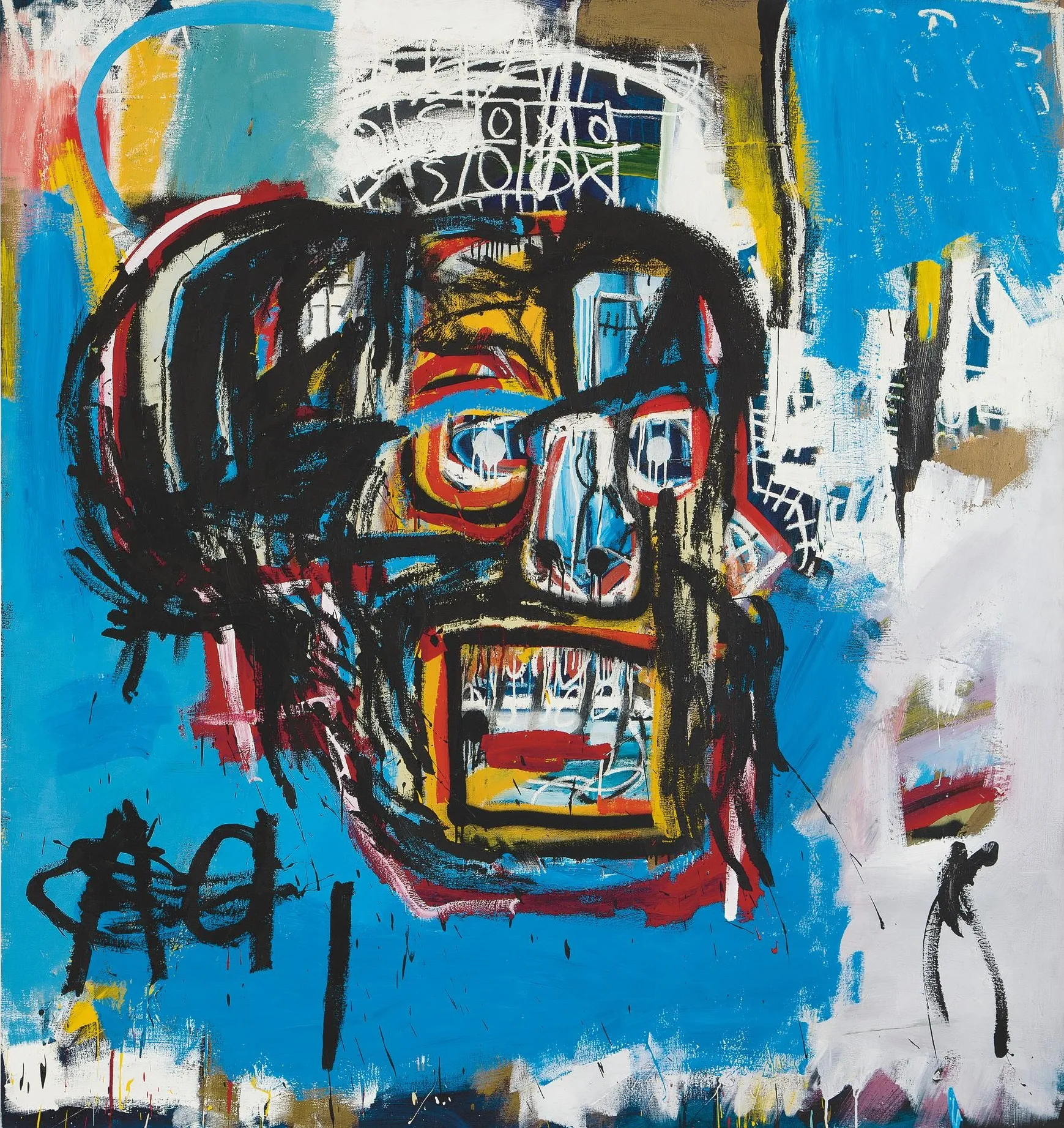 Jean-Michel Basquiat, Untitled, 1982. © Estate of Jean-Michel Basquiat. Licensed by Artestar, New York. Photo Courtesy of Sothebys, Inc.